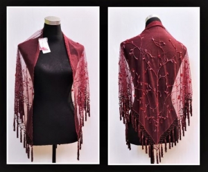 Beaded Shawl 001-C